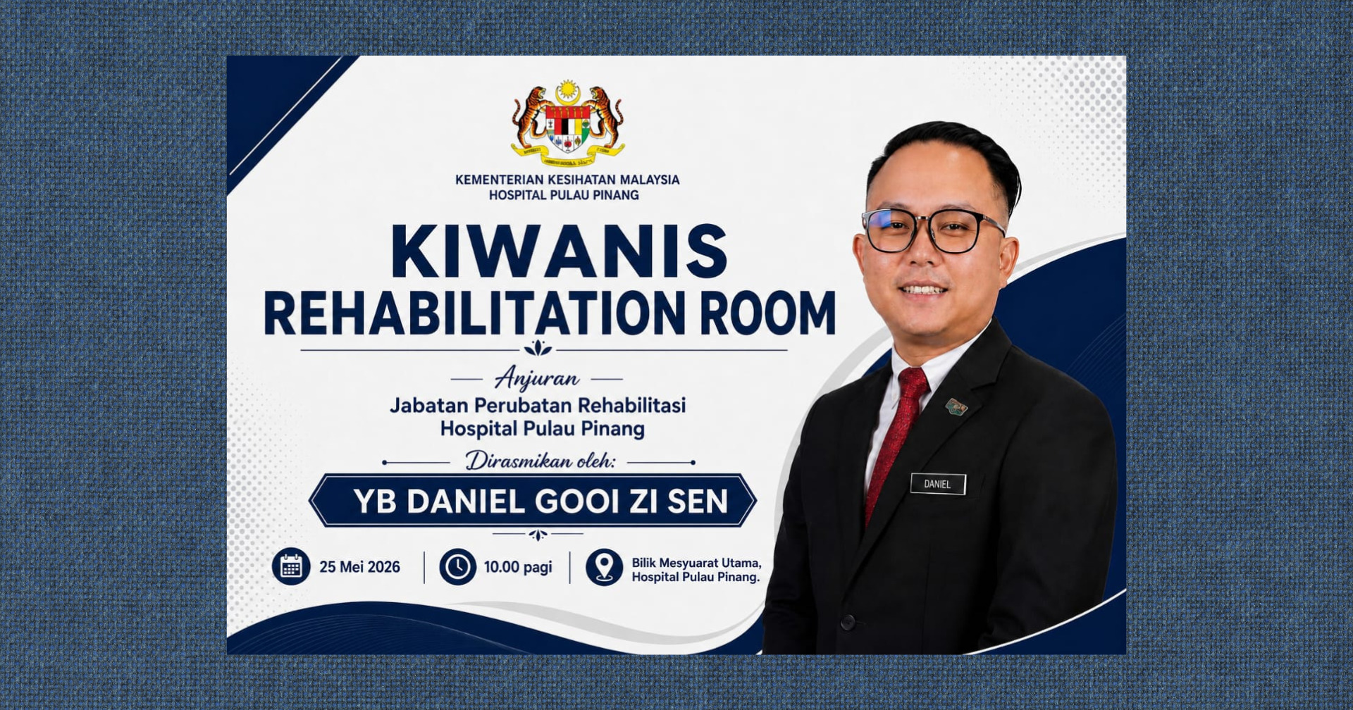 Kiwanis Rehabilitation Room Opens at Penang Hospital